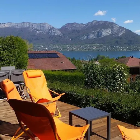 Appartement Semnoz - Vue Lac Sévrier Exterior foto
